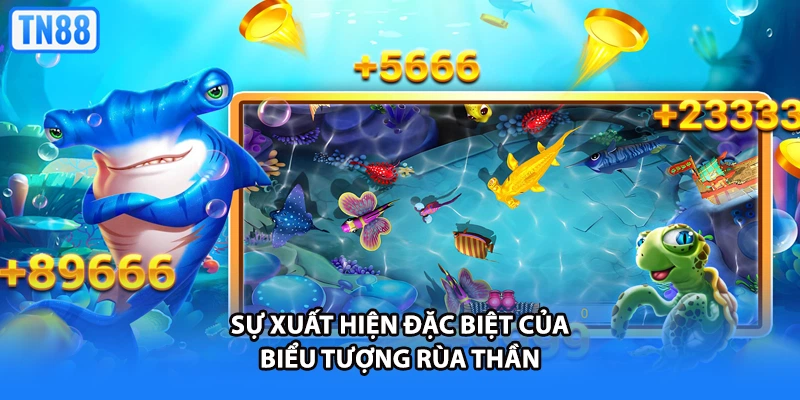 Sự xuất hiện đặc biệt của biểu tượng rùa thần